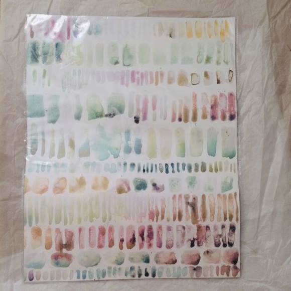 Other - New Watercolor dashed loose art print